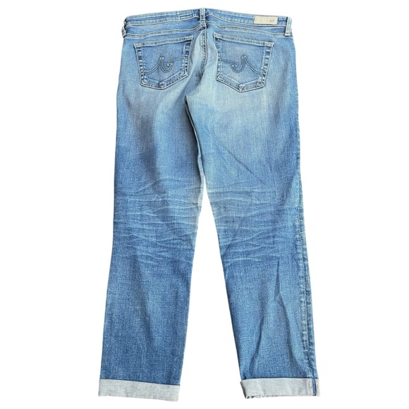 AG Adriano Goldschmied The Stilt Cigarette Roll Up Jeans (31x27) - Picture 4 of 13
